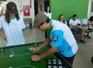 Futebol de mesa na IFMS em campo grande