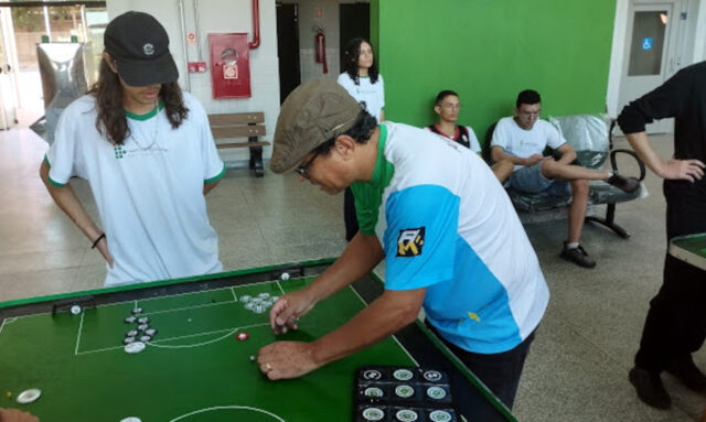 Futebol de mesa na IFMS em campo grande