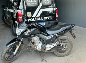 Moto Furtada em Três Lagoas